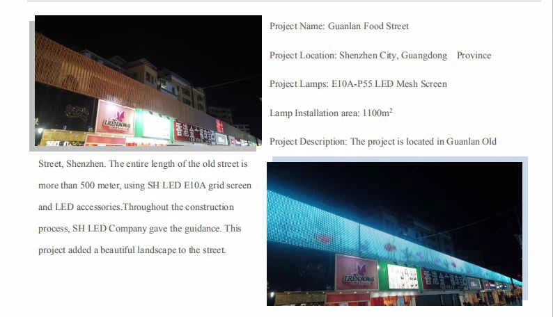 Display Led mesh screen12 Display Led mesh screen12