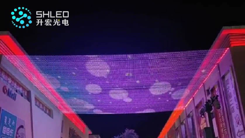 Sky Screen Lighting Led Pixel Dot Mesh Screen
